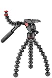 JOBY JB01562-BWW GorillaPod 3K Video PRO Kit flexibles Profi-Stativ (mit 2-Wege-Videokopf für DSLR-, CSC- und Videokameras, Traglast bis zu 3 kg)