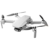 DJI Mini 2, Ultraleichte faltbare Kameradrohne, 3-Achsen-Gimbal mit 4K Kamera, 12 MP, 31 min Flugzeit, OcuSync 2.0 10 km HD-Video&uuml;bertragung, QuickShots, Drohne f&uuml;r Einsteiger, Grau