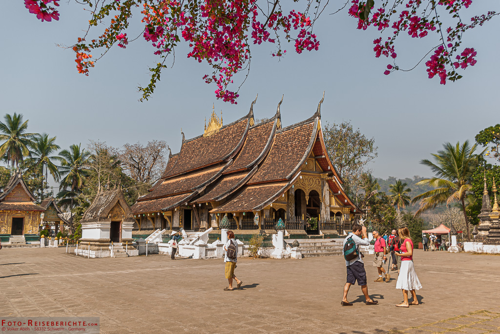 Wat Xieng Thong, einer der wichtigsten Tempel in Luang Prabang und ganz Laos Wat Xieng Thong, einer der wichtigsten Tempel in Luang Prabang und ganz Laos