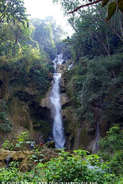 Kuang Si Wasserfälle bei Luang Prabang - Laos © Volker Abels Kuang Si Wasserfälle bei Luang Prabang - Laos © Volker Abels