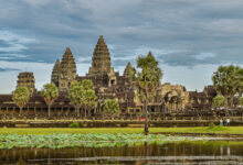 Ein schöne Reiseziel - Angkor Wat in Kambodscha