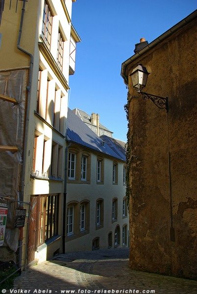 In der Altstadt von Luxemburg © Volker Abels In der Altstadt von Luxemburg © Volker Abels