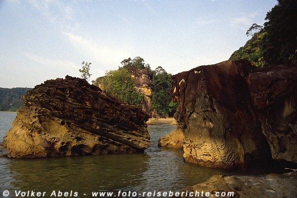 Felsformation im Bako Nationalpark, Sarawak, Borneo - Malaysia © Volker Abels Felsformation im Bako Nationalpark, Sarawak, Borneo - Malaysia © Volker Abels