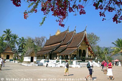 Tempel in Luang Prabang - Laos © Volker Abels