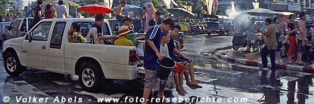 Songkran Fest in Thailand © Volker Abels