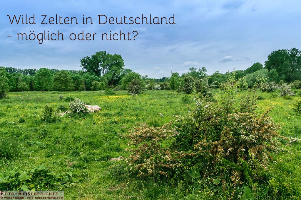 wild zelten in deutschland - www.foto-reiseberichte.com