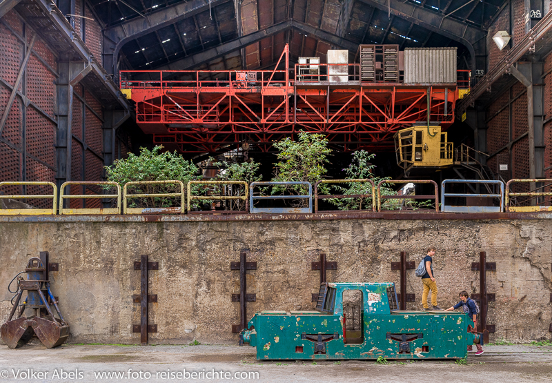 Halle im Landschftspark Duisburg-Nord