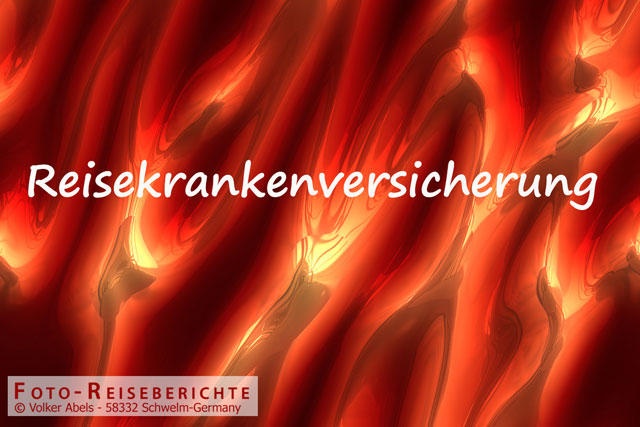 Reisekrankenversicherung © Volker Abels - www.foto-reiseberichte.com