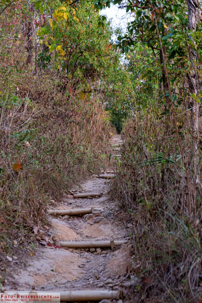 Monks Trail - Pfad auf den Doi Suthep Monks Trail - Pfad auf den Doi Suthep