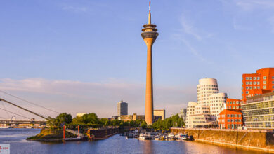 Sklyline Medienhafen Düsseldorf