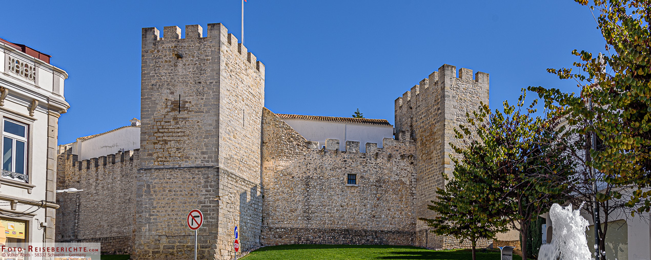 Loule in Portugal 1 Die Burg von Loule in Portugal